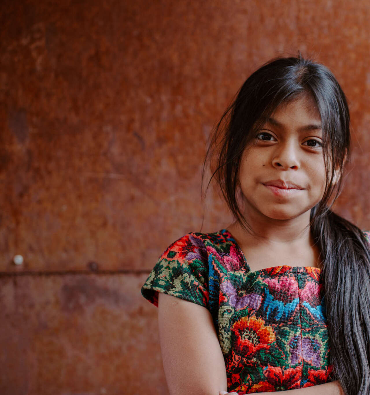 Girl from Guatemala (Stock image)